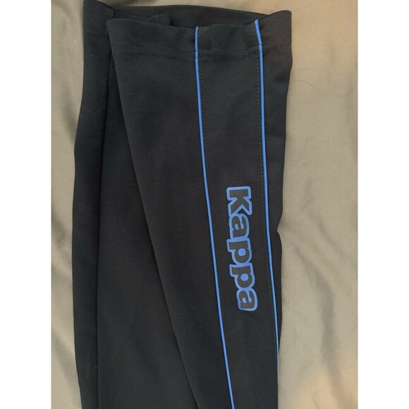 Kappa Mens Vintage 90s Blue Striped Track Pants Bottoms Size Medium Y2K Rare - Picture 4 of 13